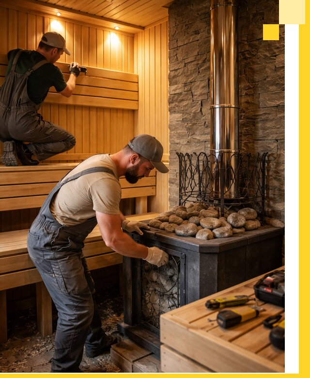 Комплексный дизайн бань, саун и зон отдыха в Темрюке