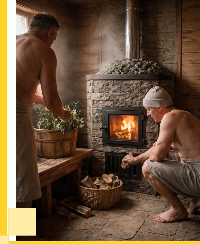 Банные печи под ключ в Темрюке от 46319 р. | ЭриданТмр кирпичная