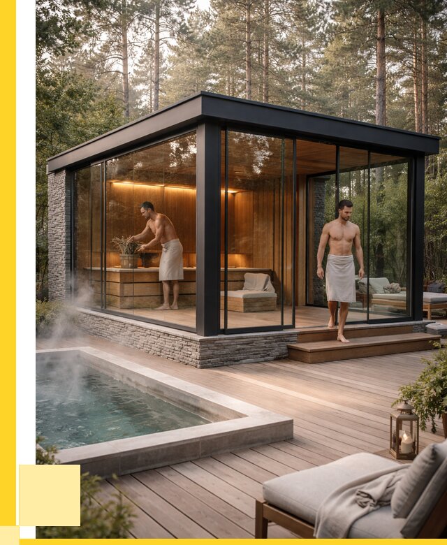 Стеклянные бани и двери в Темрюке от 463185 р. | ЭриданТмр