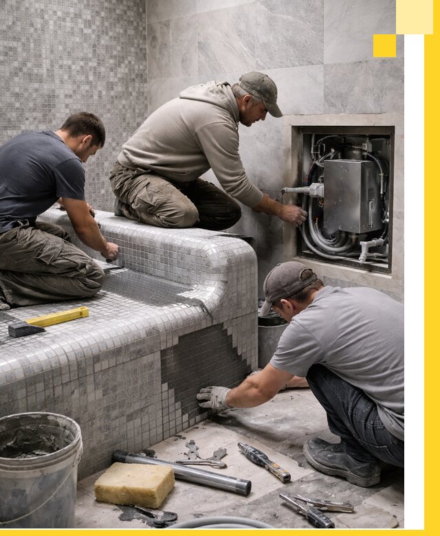 Проекты хамамов под ключ в Темрюке и дизайн и строительство