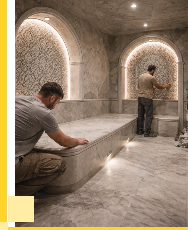 Турецкие бани под ключ в Темрюке от 257325 р. | ЭриданТмр