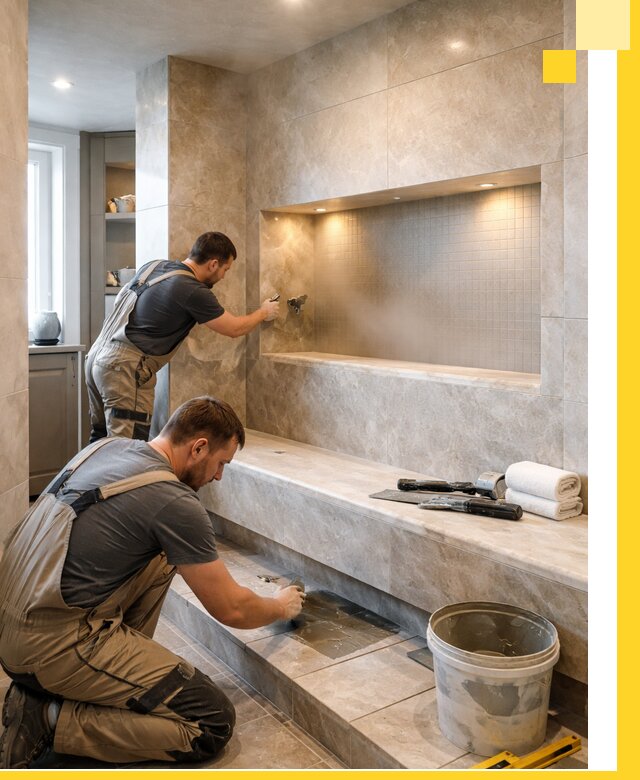 Профессиональное строительство хамама в квартире в Темрюке