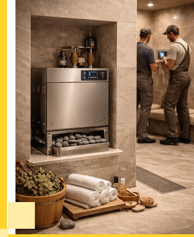 Парогенераторы для хамама в Темрюке от 77198 р. | ЭриданТмр