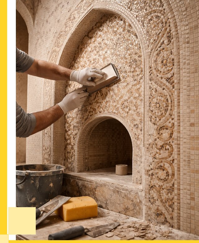 Мозаика для хамама в Темрюке под ключ от 5147 р. | ЭриданТмр