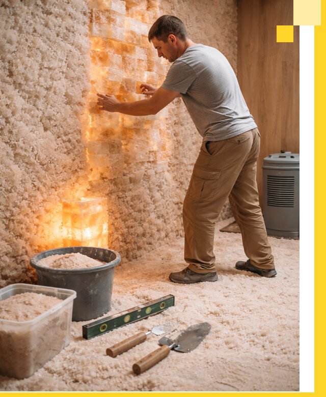 Проектирование и монтаж соляных комнат в Темрюке под ключ